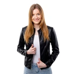 Giacca in similpelle da donna  Glano