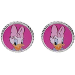 Disney Půvabné stříbrné náušnice Daisy Duck ES00029SL