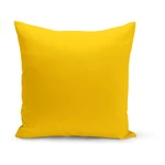 Żółta dekoracyjna poduszka Kate Louise Lisa, 43x43 cm