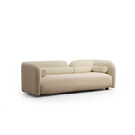 Kremowa sofa 228 cm Victoria – Artie