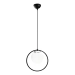 Czarna metalowa lampa wisząca Opviq lights Vivi