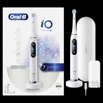 Oral B EK iO Series 9 White alabaster + držiak zubnej kefky + cestovné púzdro