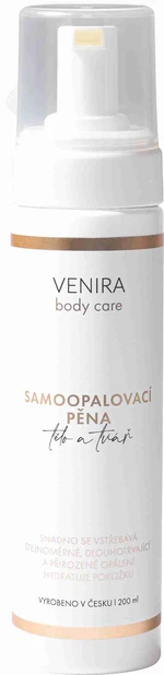 VENIRA Samoopaľovacia pena na telo a tvár