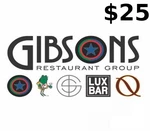 Gibsons Restaurant $25 Gift Card US