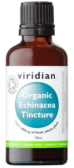 VIRIDIAN Echinacea Tincture  Organic (Tinktura z Echinacey Bio) 50 ml