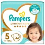 PAMPERS Premium Care S5 ks, 11-16kg 44 ks