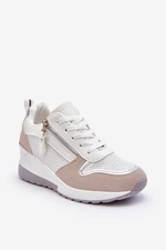 Women's thick sneakers with multicolored Sivan pattern