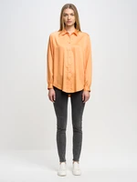Big Star Woman's Shirt 141908 Orange-700