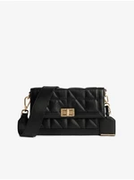 Black women's leather handbag Geox Borsa - Women