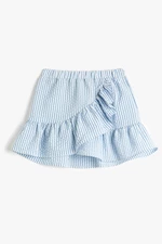 Koton Mini Skirt Frilled Elastic Waist