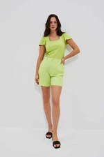 WOMEN'S SHORTS L-SH-4020 Lgreen