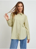 Light Green Women Loose Shirt Tom Tailor - Women