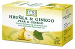 Fyto Pharma Hruška a ginkgo ovocno-bylinný čaj v nálevových vrecúškach 20 x 2 g