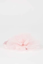 DEFACTO BabyGirl Tulle Beret Hat Gloves