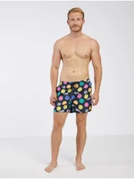 Black Men Patterned Swimwear ONLY & SONS Ted - Men