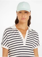 Light Blue Women's Striped Cap Tommy Hilfiger Iconic Prep - Women