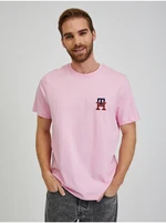 Pink Men's T-Shirt Tommy Hilfiger - Men