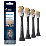 PHILIPS SONICARE Premium All-in-One HX9094/11 náhradní hlavice, černá 4 ks PHILIPS SONICARE Premium All-in-One HX9094/11 náhradní hlavice, černá 4 ks