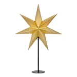 Dekoracja świetlna w kolorze złota ze świątecznym motywem ø 45 cm Glitter – Markslöjd
