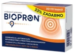 BIOPRON 9 Kombinácia laktobacilov, bifidobaktérií a fruktooligosacharidov 40 tvrdých kapsúl