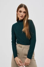 Blouse with metal thread
