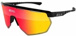 SCICON Aerowing Black Gloss/SCNPP Multimirror Red/Clear Lunettes vélo