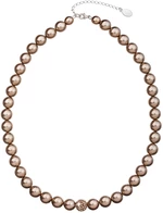 Evolution Group Perlový náhrdelník 32011.3 bronze