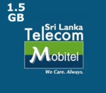Mobitel 1.5 GB Data Mobile Top-up LK