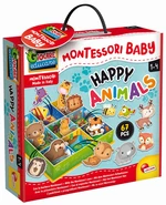 Liscianigioch Montessori Baby Krabička - Zvířátka 67 ks