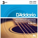 D'Addario EJ16-3D Cuerdas de guitarra
