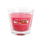 Vonná sviečka v skle Provence Jahoda a melón, 140g