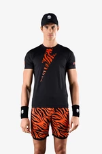 Men's T-shirt Hydrogen Tiger Tech Tee Black/Orange Tiger XL