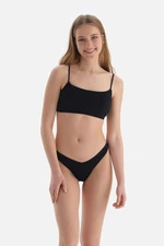 Dagi Black Bralette Bikini Top
