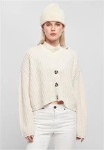 Women's oversized cardigan - beige