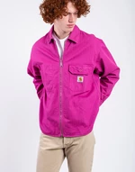 Carhartt WIP Rainer Shirt Jac Magenta garment dyed L