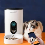 DUDUPET 6L Video/WIFI USB Automatic Pet Feeder Puppy Food Dispenser Dog Accessories Cat for Cats Smart Feeder Bowl