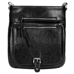 Wojas Černá Dámská Crossbody Kabelka S Kovovými Detaily