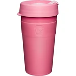 Ružový cestovný hrnček s vekom KeepCup Saskatoon Thermal, 454 ml