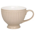 Béžový porcelánová šálka Green Gate Alice, 400 ml