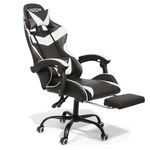 Douxlife® Racing GC-RC02 Gaming Chair Ergonomic Design 360° Swivel Height Adjustable Thick Padded Back Integrated Armres