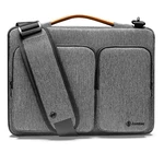 Brašna na notebook tomtoc Messenger na 13" MacBook Pro / Air (2016+) (TOM-A42-C02G) sivá taška na notebook • na notebooky s uhlopriečkou 13" • vnútorn