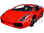 Lamborghini Gallardo Superleggera Red with Black Stripes "Hyper-Spec" Series 1/24 Diecast Model Car by Jada