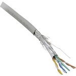 Ethernetový síťový kabel CAT 5e SF/UTP BKL Electronic 10010803, 8 x 0.128 mm², šedá, 100 m