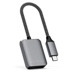 Redukcia Satechi USB-C/Jack 3.5mm, USB-C PD 30W (ST-UCAPDAM) sivá redukcia • USB-C/3,5 mm jack, USB-C • Plug & Play inštalácia • rýchlosť nabíjania: U