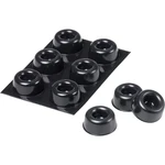 3M SJ 5009 MPBB podstavná nôžka prístrojová samolepiace, guľatá čierna (Ø x v) 22.3 mm x 10.1 mm 6 ks