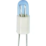 TRU COMPONENTS 1590371 sub miniatúrna žiarovka  28 V 0.6 W Bi-Pin 2,54 mm číra 1 ks