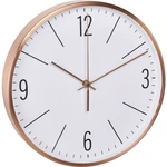 TFA Dostmann 60.3534.51 DCF nástenné hodiny 300 mm x 45 mm meď tiché hodiny (bez tikanie)