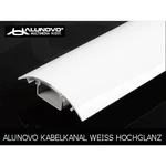 Alunovo HW90-070 káblová lišta  (d x š x v) 700 x 80 x 20 mm 1 ks biela (lesklá)