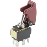 TRU COMPONENTS TC-R13-28B06/R17-10 pákový spínač 250 V/AC 10 A 2x zap/zap  s aretáciou 1 ks