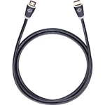 HDMI prepojovací kábel  0.75 m čierna Oehlbach EASY CONNECT